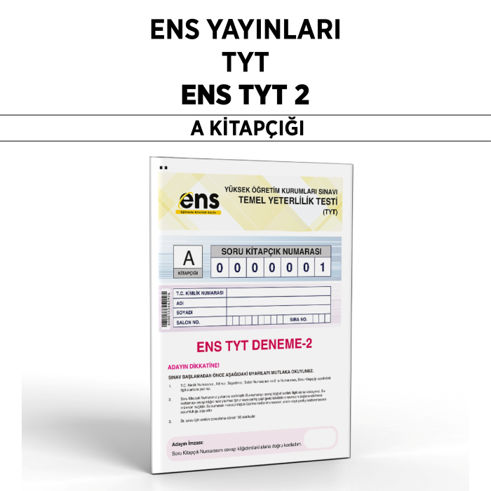 ENS YAYIN TYT SNV 2-A - 25-26